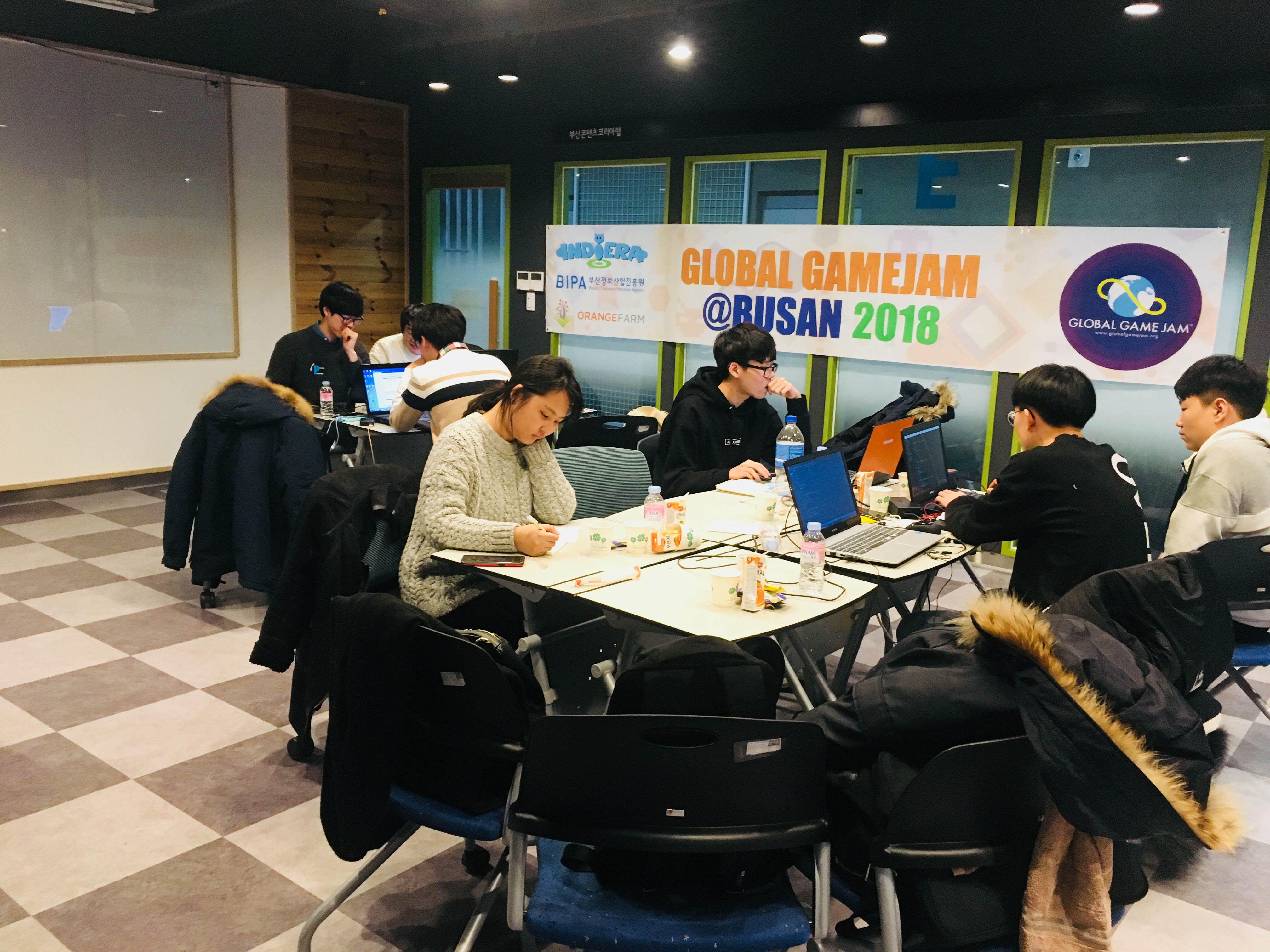글로벌 게임 잼 부산 2018 후원