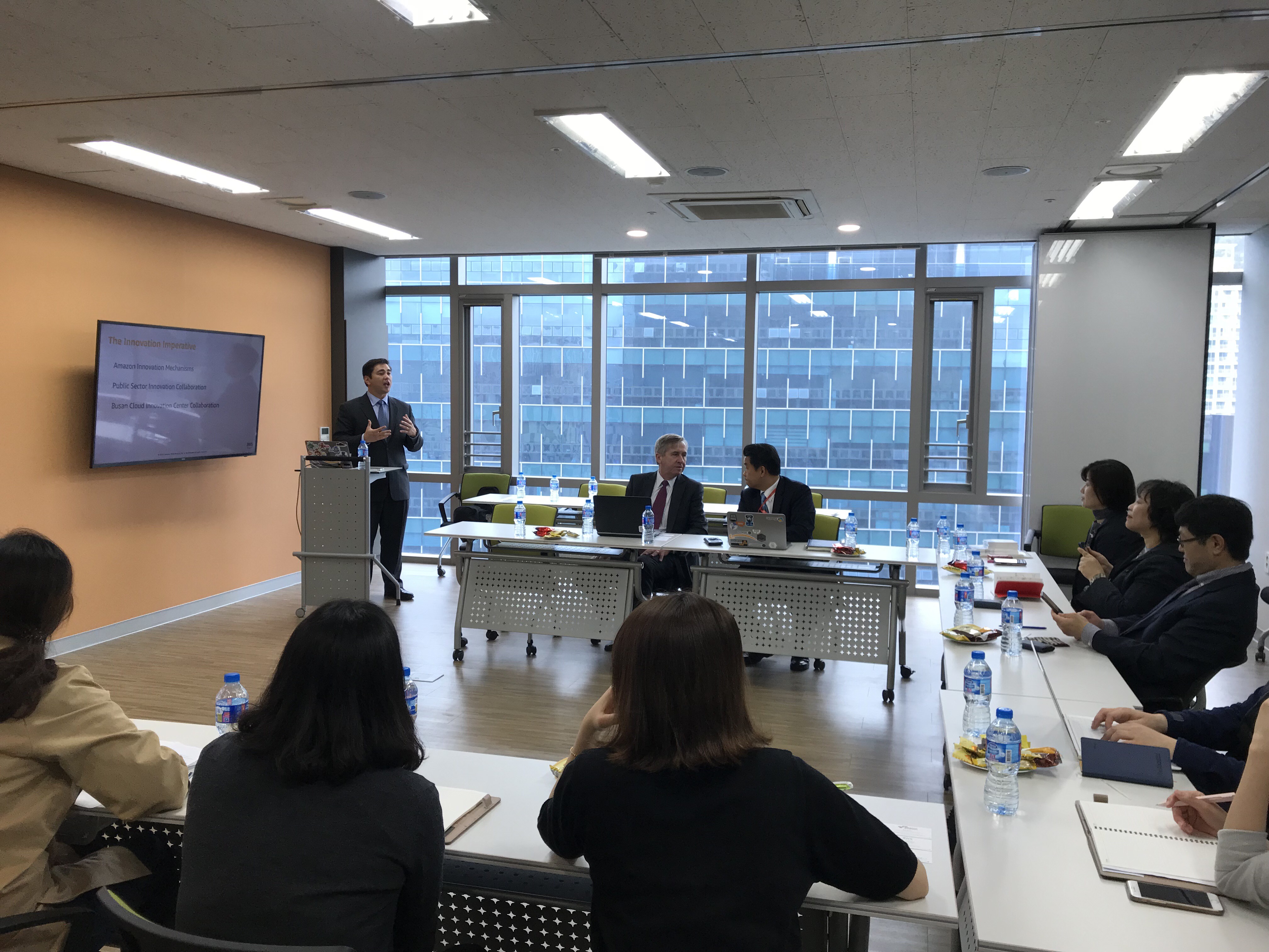 AWS CIC 글로벌 임원 클라우드 혁신센터 방문